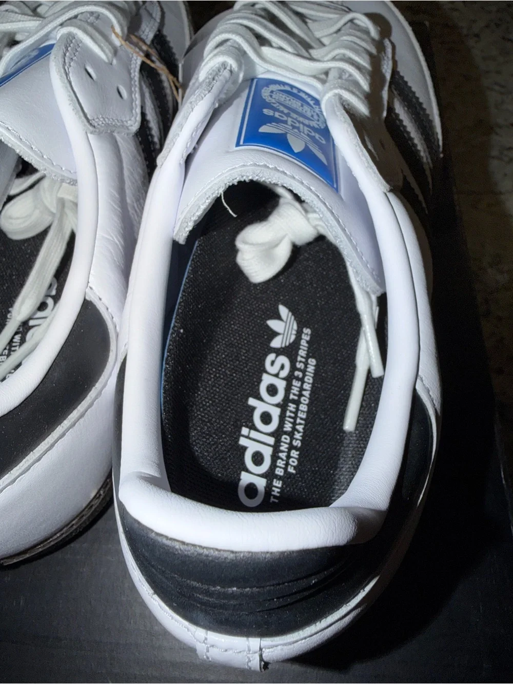 Size 11 Adidas Samba ADV White Black Gum SKU GZ8477 Brand New